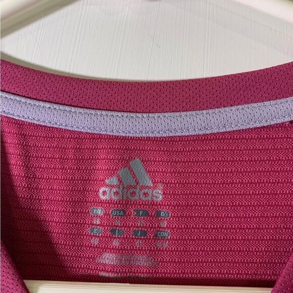 Adidas Medium Pink Running Shirt - Picture 4 of 5